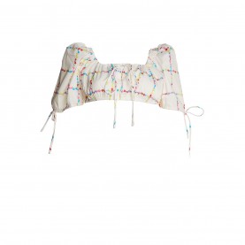 къса,блуза,дамски,топове,collective,the,label,the,label,grid,picnic,floral,square,neck,crop,top,picnic,floral