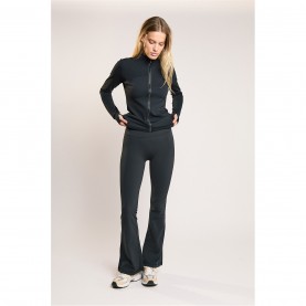 клин,agon,black,flare,leggings,black