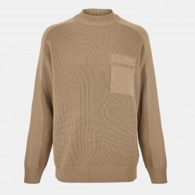 пуловер,мъжки,пуловери,boss,men,s,andern,orange,knitted,crew,neck,jumper,open,green,346