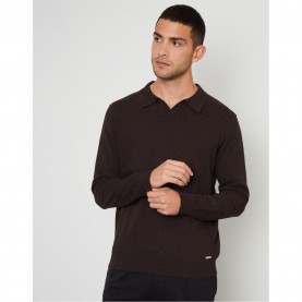 мъжки,пуловер,облекла,на,разпродажба,мъжки,пуловери,threadbare,long,sleeve,knit,jumper,mens,chocolate