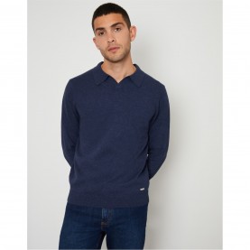 мъжки,пуловер,облекла,на,разпродажба,мъжки,пуловери,threadbare,long,sleeve,knit,jumper,mens,denim,blue