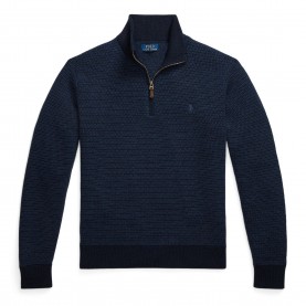 пуловер,мъжки,пуловери,polo,ralph,lauren,men,s,soft,touch,structured,fit,crew,neck,jumper,hunter,navy