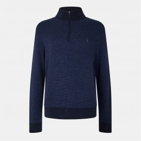 Пуловер Polo Ralph Lauren Men's Soft-Touch Structured Fit Crew Neck Jumper - Hunter Navy пуловер,мъжки,пуловери,polo,ralph,lauren,men's,soft,touch,structured,fit,crew,neck,jumper,hunter,navy
