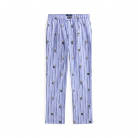 пижама,мъжки,пижами,polo,ralph,lauren,men,s,bear,bottoms,pyjama,trousers,blu,strp,aob