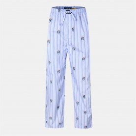 пижама,мъжки,пижами,polo,ralph,lauren,men's,bear,bottoms,pyjama,trousers,blu,strp,aob