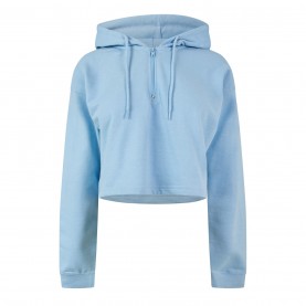 Суичър Miso Women's Cropped Hoodie - Blue суичър,дамски,горнища,с,качулка,дамски,облекла,размер,miso,women's,cropped,hoodie,blue