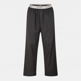 пижама,мъжки,пижами,calvin,klein,men's,poplin,pyjama,trousers,monogram