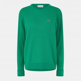 дамски,плетени,дрехи,lacoste,tricot,ld99,fluorine,green