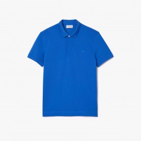 Блуза с яка Lacoste Regular-Fit Paris Stretch Piqu¿ Polo Shirt - Blue блуза,с,яка,мъжки,тениски,lacoste,regular,fit,paris,stretch,piqu,polo,shirt,blue