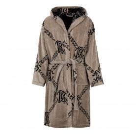 дамски,пижами,мъжки,пижами,roberto,cavalli,home,spider,bathrobe,beige