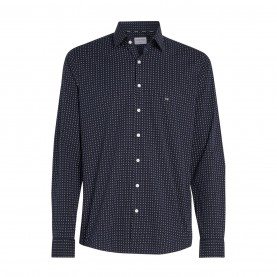 облекла,на,разпродажба,разпродажба,calvin,klein,calvin,klein,micro,print,poplin,shirt,blue