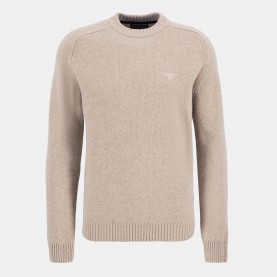 пуловер,мъжки,пуловери,barbour,grangetown,crew,neck,jumper,stone,st17