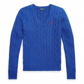 Дамски пуловер Polo Ralph Lauren Womens Kimberly Crew Neck Jumper - RUGBY ROYAL дамски,пуловер,дамски,плетени,дрехи,polo,ralph,lauren,women,s,kimberly,crew,neck,jumper,rugby,royal