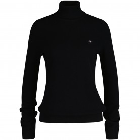 дамски,плетени,дрехи,gant,extrafine,lambswool,rollneck,black,black