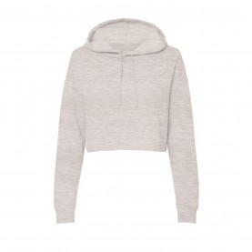 суичър,дамски,горнища,с,качулка,miso,women's,cropped,hoodie,oatmeal