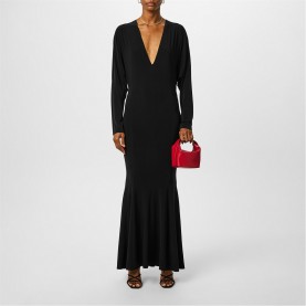 рокля,дамски,поли,и,рокли,norma,kamali,dolman,maxi,dress,black