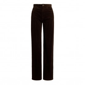 Дамски панталони Polo Ralph Lauren Womens Cord Tailored Trousers - Dark Beech дамски,панталони,дамски,чорапогащи,и,клинове,polo,ralph,lauren,women,s,cord,tailored,trousers,dark,beech