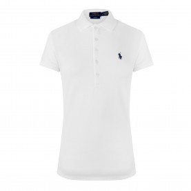 Дамска блуза с яка Polo Ralph Lauren Womens Julie Polo Shirt - White дамска,блуза,с,яка,дамски,топове,polo,ralph,lauren,women,s,julie,polo,shirt,white