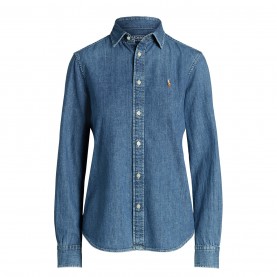 дамски,ризи,polo,ralph,lauren,charlotte,denim,shirt,merced,wash