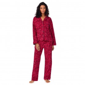 комплект,дамски,пижами,dkny,dkny,fleece,pj,set,ld54,red,heartlines