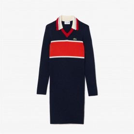 рокля,дамски,поли,и,рокли,lacoste,lacoste,polo,dress,ld99,blue,sunrise