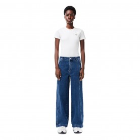 дънки,дамски,дънки,lacoste,lacoste,wide,jeans,ld99,medium,blue
