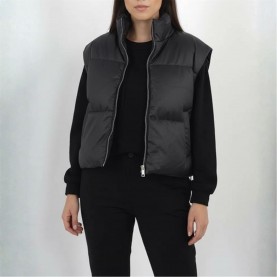 дамски,елек,дамски,туристически,жилетки,дамски,жилетки,дамски,палта,и,якета,размер+,дамски,облекла,размер,brave,soul,bs,womens,matte,high,neck,puffer,gilet