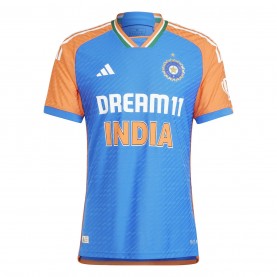 мъжко,облекло,за,крикет,adidas,india,cricket,t20,international,shirt,adults,blue,orange