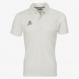 риза,с,къс,ръкав,крикет,в,училище,мъжко,облекло,за,крикет,shrey,cricket,performance,playing,shirt,short,sleeve,off,white