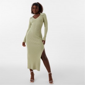 рокля,дамски,плетени,дрехи,jack,wills,polo,maxi,dress,laurel,green
