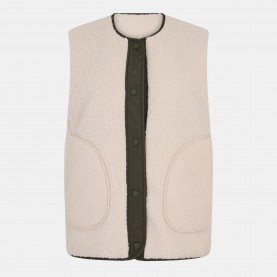 Дамски елек Varley Womens Audrea Reversible Gilet - Sand Forest дамски,елек,дамски,якета,и,палта,varley,womens,audrea,reversible,gilet,sand,forest