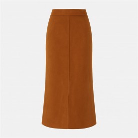 пола,поли,и,къси,панталони,i,saw,it,first,faux,suede,midi,skirt,brown