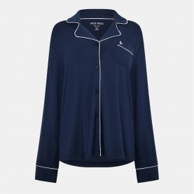 комплект,дамски,пижами,дамски,облекла,размер,jack,wills,modal,sleep,set,ld54,navy