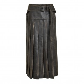 Дамски къси панталони Off White Womens Leather Shorts - Black дамски,къси,панталони,дамски,къси,панталони,off,white,women,s,leather,shorts,black