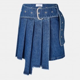 Дамска пола Off White Womens Structured Denim Skirt - Blue дамска,пола,off,white,women,s,structured,denim,skirt,blue