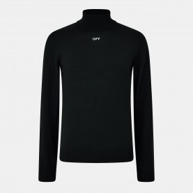 Плетена блуза Off White Mens Knitted Top - Black/White плетена,блуза,мъжки,тениски,off,white,men,s,knitted,top,black,white