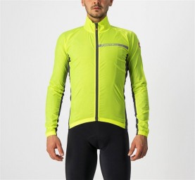 castelli,squadra,jacket,yellow,fluoro