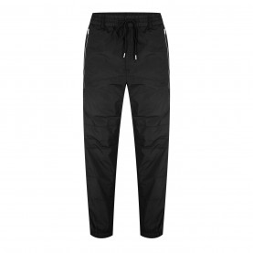 Панталони EMPORIO ARMANI Cuffed Trousers - Black 0999 панталони,мъжки,панталони,тип,чино,emporio,armani,cuffed,trousers,black,0999