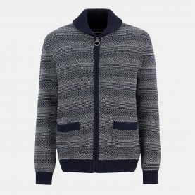 Barbour Mens Helmsley Cardigan - Navy barbour,mens,helmsley,cardigan,navy