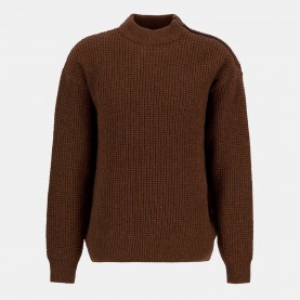 Barbour Mens Gearstone Jumper - Umber barbour,mens,gearstone,jumper,umber