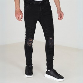 дънки,мъжки,дънки,brave,soul,wash,biker,jeans,charcoal