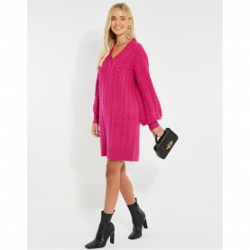пуловер,дамски,плетени,дрехи,дамски,облекла,размер,threadbare,chalk,jumper,ld99,pink