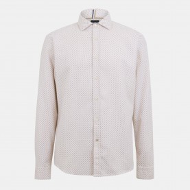 Boss Mens Liam Spread C Plain Long-Sleeve Shirt - White мъжки,ризи,boss,men,s,liam,spread,c,plain,long,sleeve,shirt,white