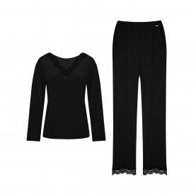 пижама,дамски,пижами,dorina,origins,pyjama,set,black