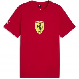 тениска,разпродажба,puma,мъжки,тениски,дамски,тениски,дамски,топове,дамски,горнища,размер+,puma,puma,sf,shield,tee,63,rosso,corsa