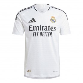 Футболна фланелка adidas Real Madrid Authentic Home Shirt 2024 2025 Adults - White футболна,фланелка,футболни,фланелки,испания,ла,лига,футбол,adidas,real,madrid,authentic,home,shirt,2024,2025,adults,white