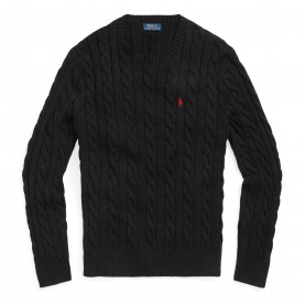 пуловер,мъжки,пуловери,polo,ralph,lauren,cable,knit,jumper,polo,black