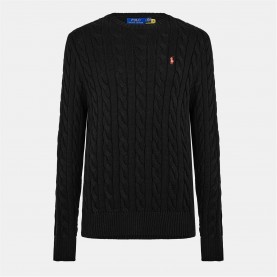 пуловер,мъжки,пуловери,polo,ralph,lauren,cable,knit,jumper,polo,black