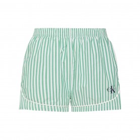 къси,панталони,дамски,пижами,calvin,klein,calvin,stripe,shorts,ld62,green,stripe