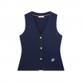 потник,дамски,плетени,дрехи,tommy,hilfiger,tommy,f,ndl,sw,vest,ld63,dark,night,navy